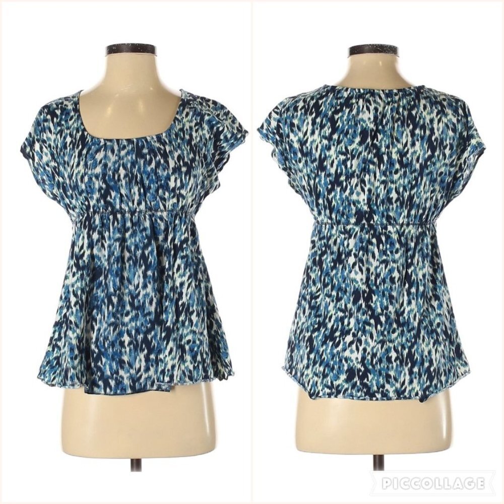 CALVIN KLEIN JEANS Scoop Neck Short Sleeve Top
